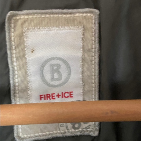 Bogner Fire + Ice Quilted Down Coat Black 600 Fill Size 6 Small - Picture 6 of 13